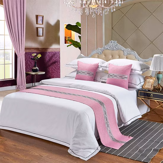 Shenone Runde 100 % gesponnene Polyester-Hochzeitstischdecke, Bankett-Polyester-Tischdecke und Hotel-Tischwäsche