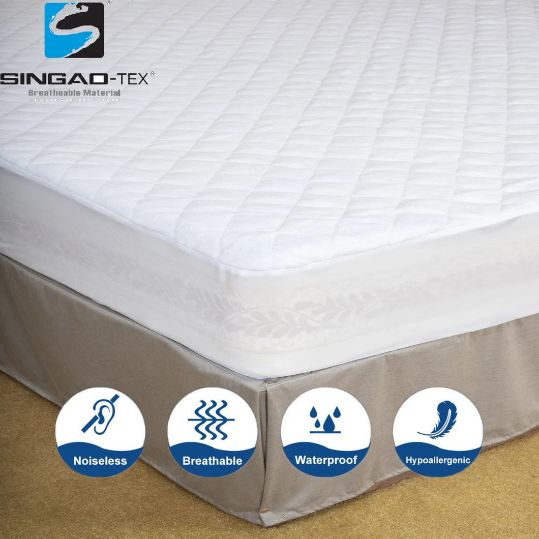 Deep Pocket Hollow Microfiber Alternative Filling Super Soft and Breathable Cooling Mattress Topper