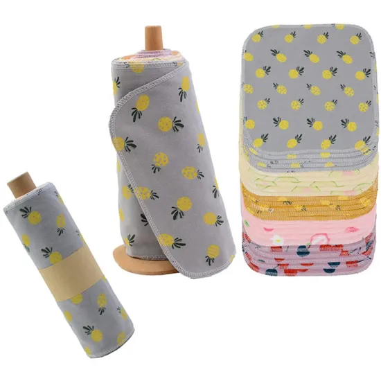 Organic Reusable Paperless Baby Cloth Kitchen Unpaper Towels