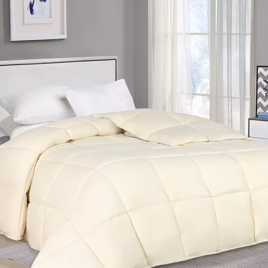 Wholesale 100% Cotton Duck Down Alternative Duvet Goose Feather Comforter