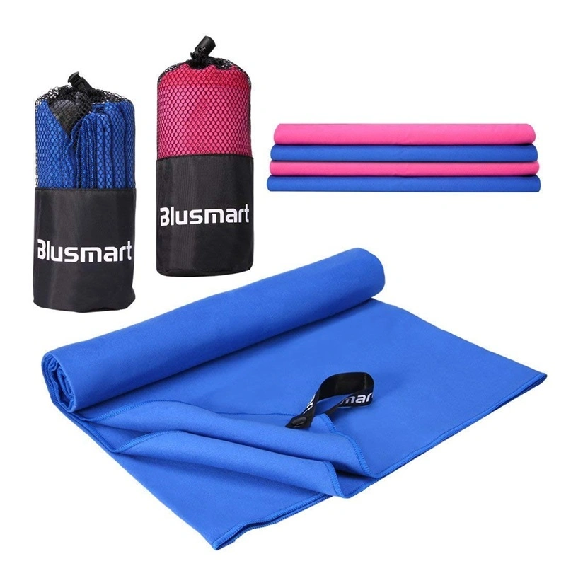 Recycle RPET Outdoor Microfiber Sport Towel Travel Towel Suede Microfiber Gym Towel