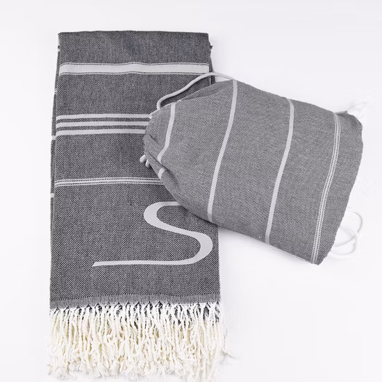 Sandfeste Handtücher für den Strand, 100 % Baumwolle, weich, individuelles türkisches Hamam-Fouta-Handtuch, Strandtuch