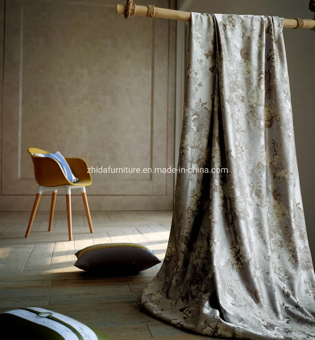 Hotel Project Case Fenstervorhangstoff aus Polyester mit Jacquardmuster