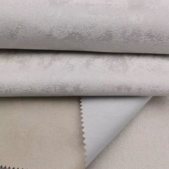 Heißer Verkauf Großhandel 100 % Polyester-Kationen-Jacquard-Luxusbeschichtung Verdunkelungsvorhangstoff für Wohnzimmer und Hotel