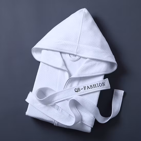 Maßgeschneiderte Spa-Bademäntel aus 100 % Baumwolle, Hotel-Luxus-Bademäntel für Männer und Frauen