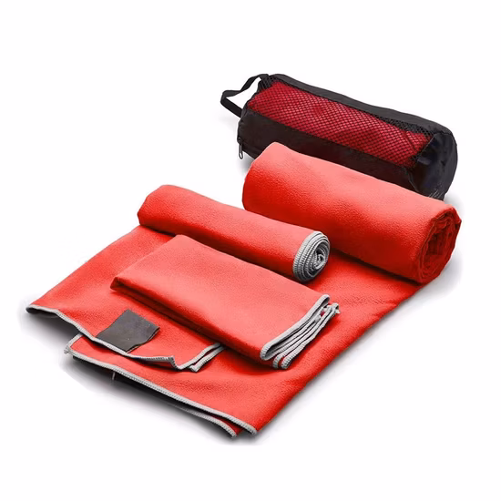 Hot Quick Dry Fitness OEM Yoga-Handtücher Mikrofaser-Sport-Turnhallentuch mit individuellem Logo